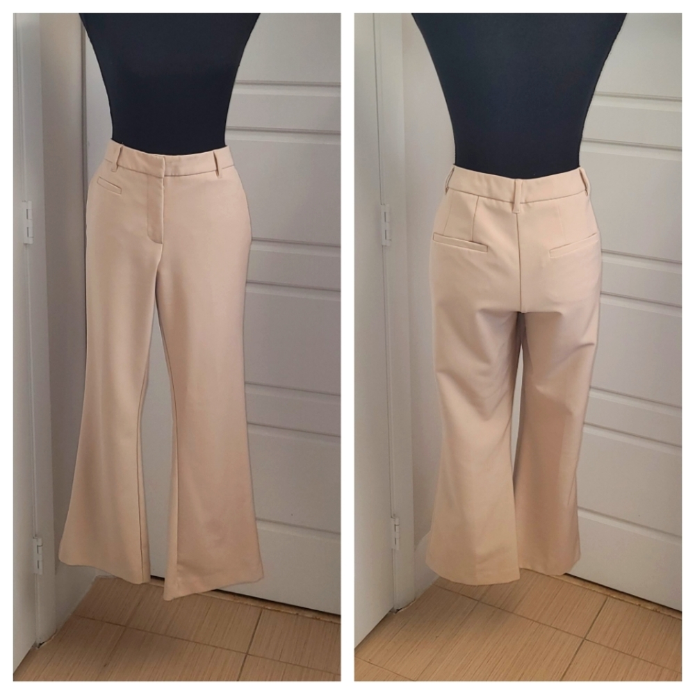 Beige size 8 ladies pants